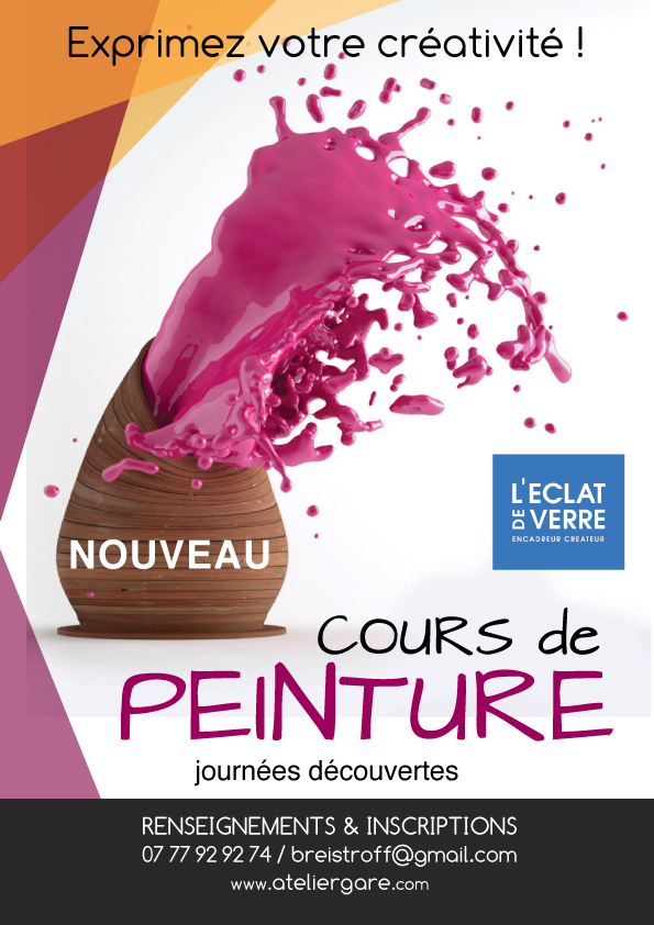 journées découverte atelier peinture Lionel Breistroff