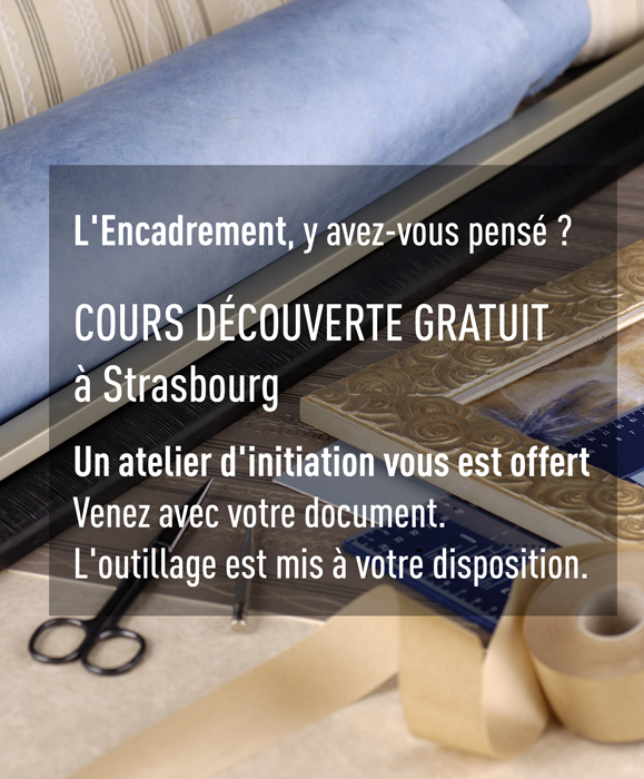 cours d'encadrement gratuit, atelier découverte à Strasbourg