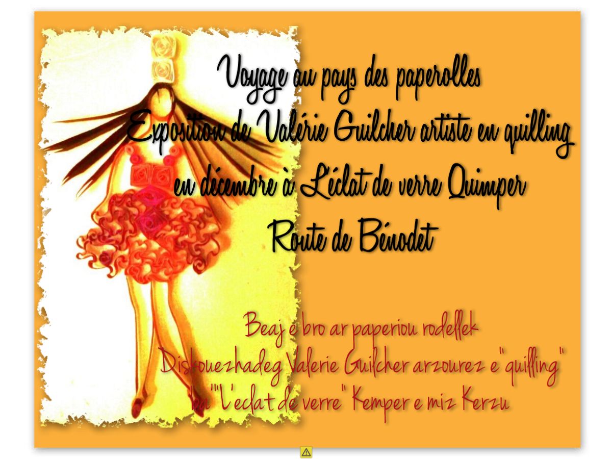 Valerie Guilcher, artiste en quilling