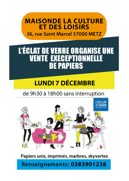 Vente papier Nancy