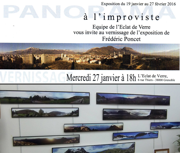 Frédéric Poncet, exposition de photographies à l'eclat de verre encadreur grenoble