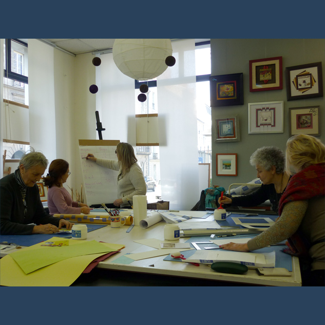 cours d'encadrement et de cartonnage à nantes