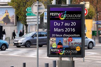 L'Éclat de Verre, encadreur à Toulouse participe à Festiv'Art Toulouse