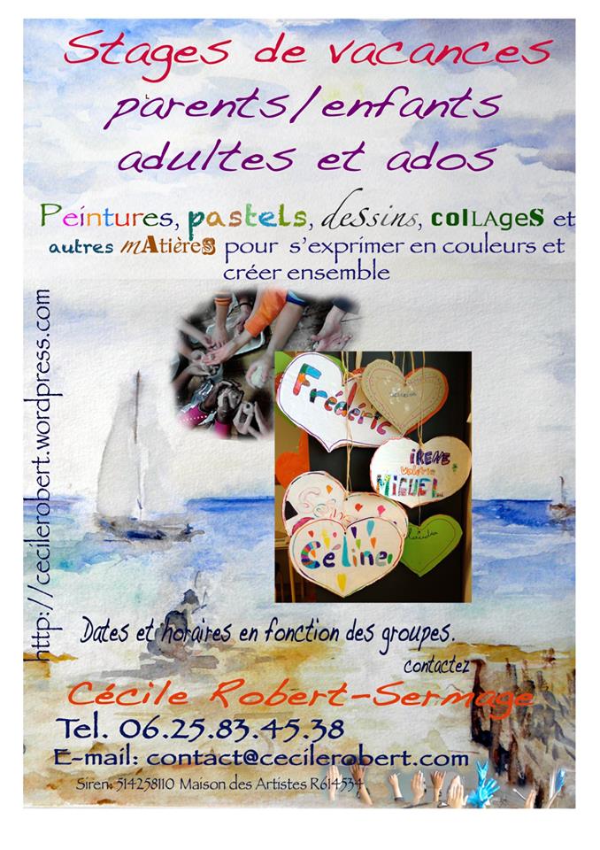affiche stage_orleans_enfant_peinture_dessin orleans