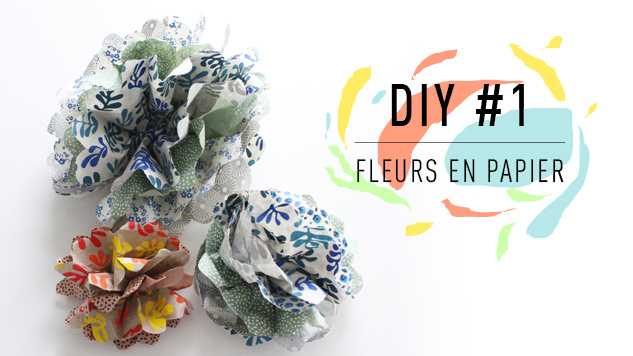 Fleurs en papier