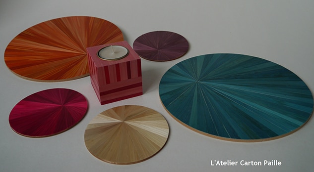 Stage de Marqueterie de paille à L’éclat de verre de Rennes Melesse