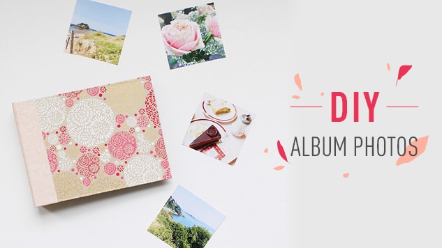 DIY album photo