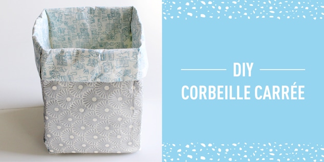 DIY #1 Noël : La corbeille carrée