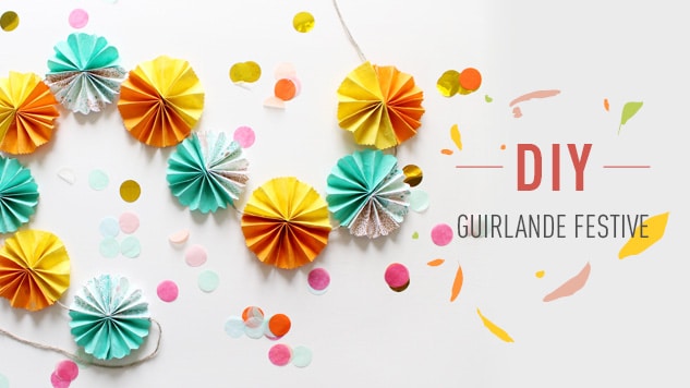 DIY Guirlande festive