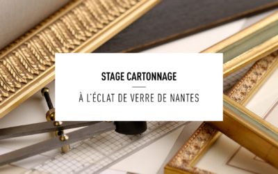 Stage de cartonnage Nantes 2020
