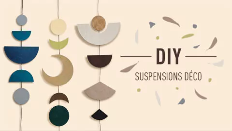 DIY suspensions décoratives