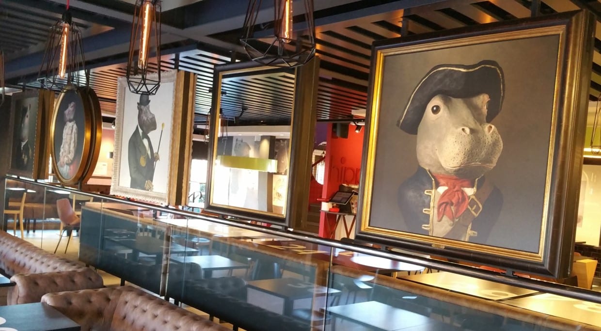 Cadre restaurant 