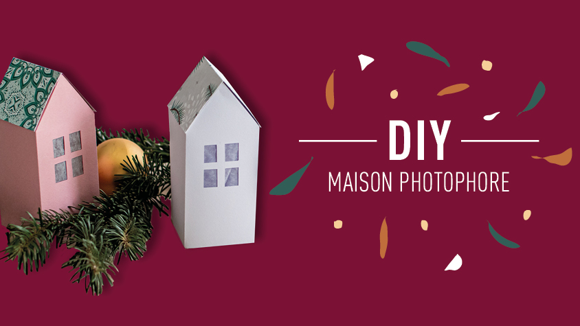 maisons photophores en papier diy