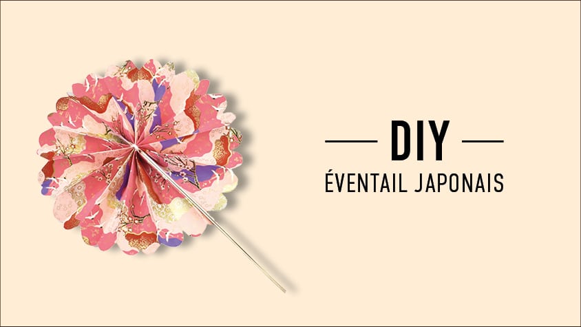 Tutoriel éventail japonais