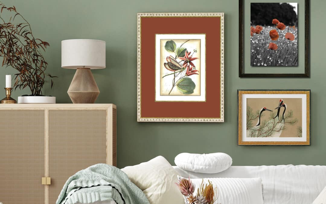 7 idées pour accrocher vos tableaux dans votre salon
